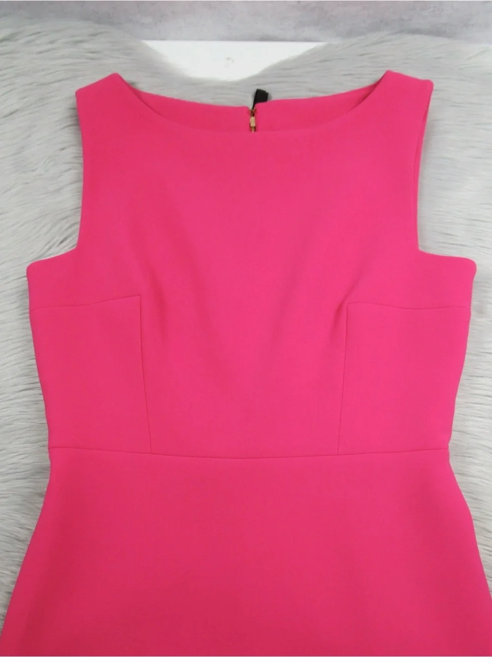 KATE SPADE New York Hot Pink Sleeveless A-Line Mini Shift Dress - Size 14